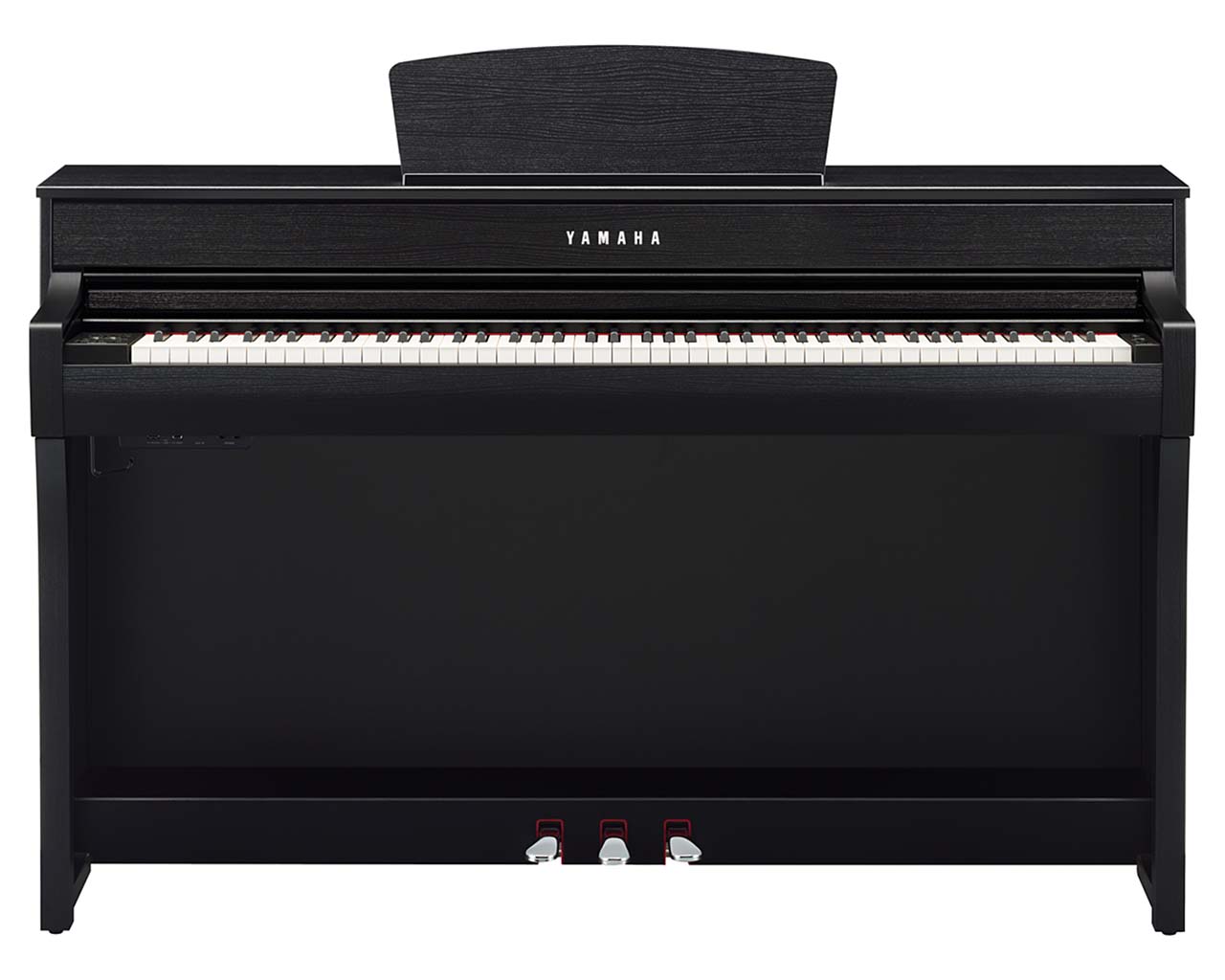 Yamaha-Clavinova-CLP-735-B-Digitalpiano-schwarz-Front-Pianohaus-Filipski