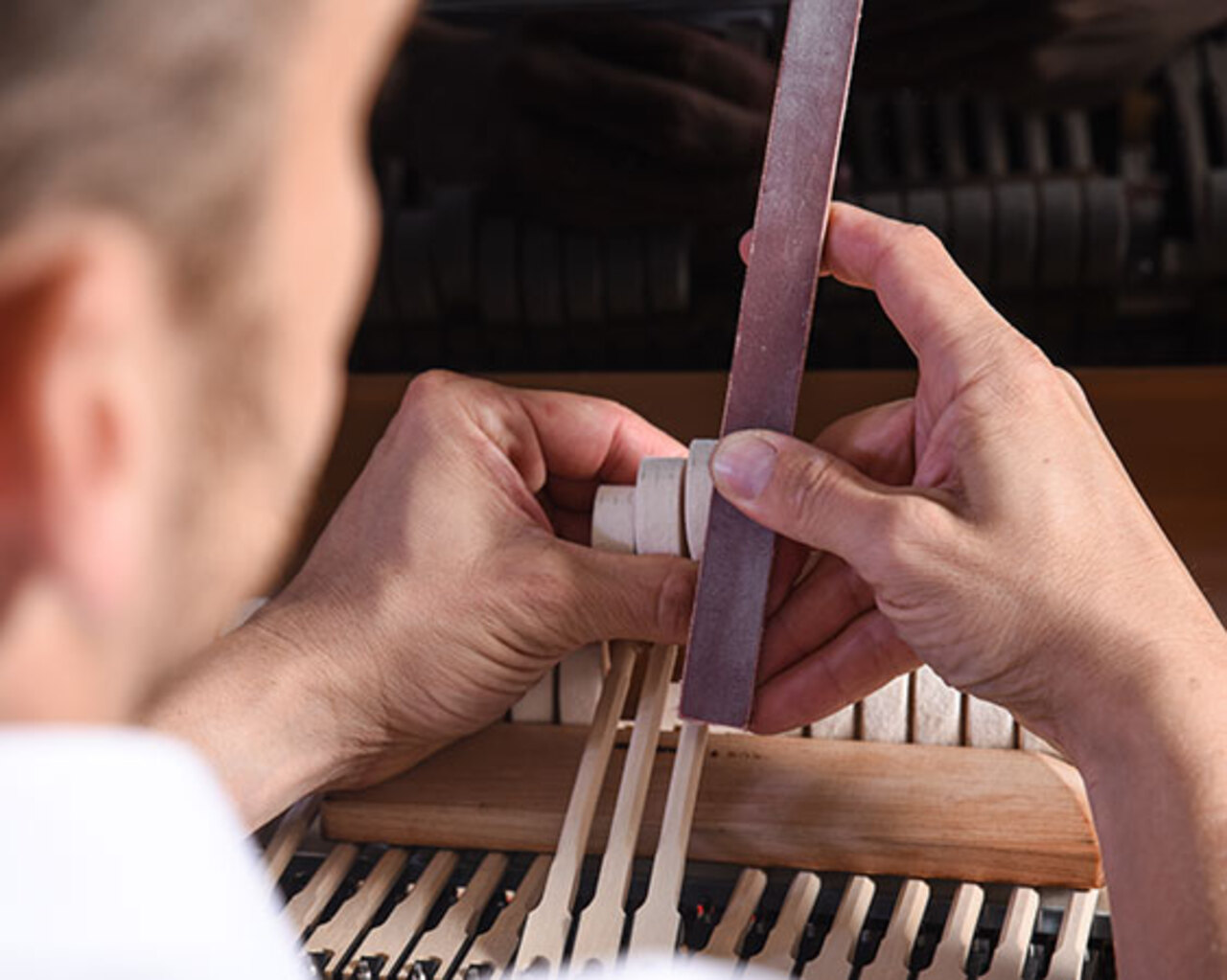 Klavier Intonation und Flügel Intonation sind ein Bestandteil derRepaaratur von Tasteninstrumenten Pianohaus Filipski 