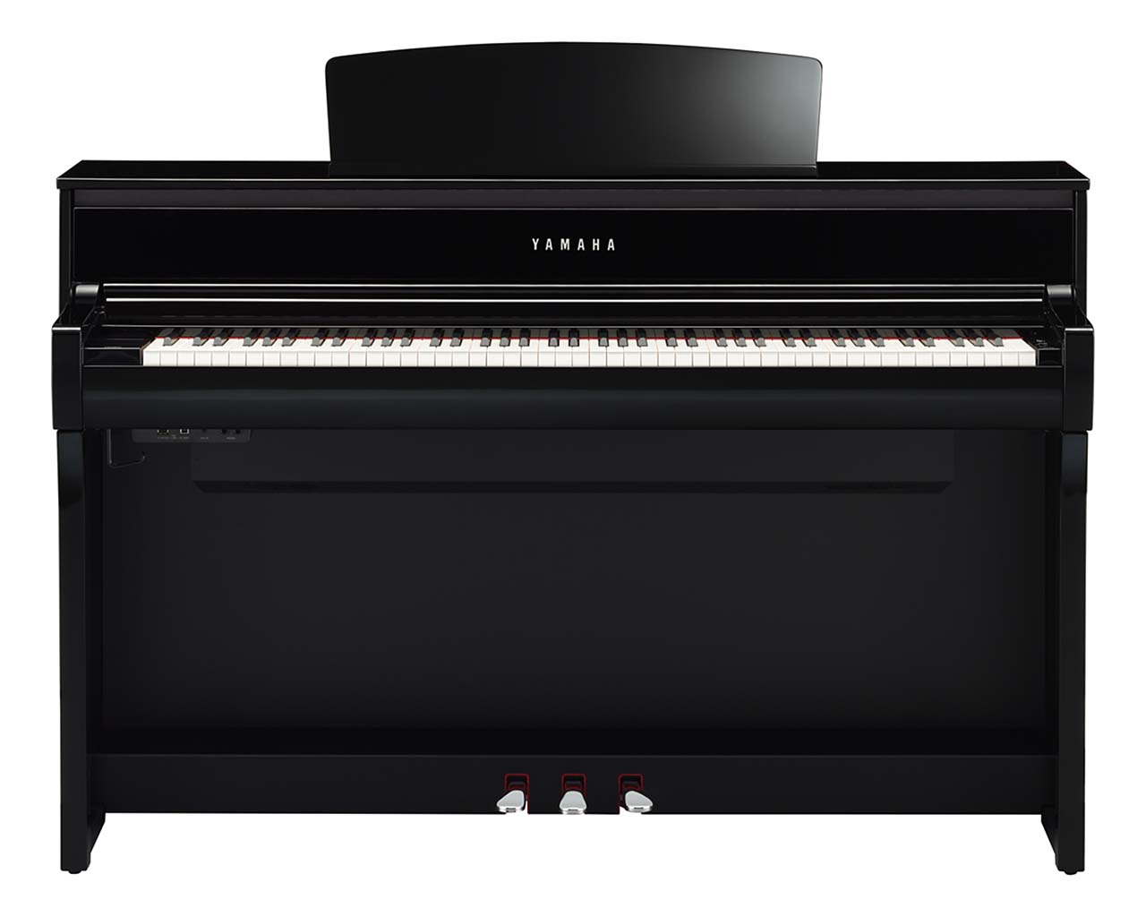 Yamaha-Clavinova-CLP-775-PE-Digitalpiano-schwarz-poliert-Front-Pianohaus-Filipski
