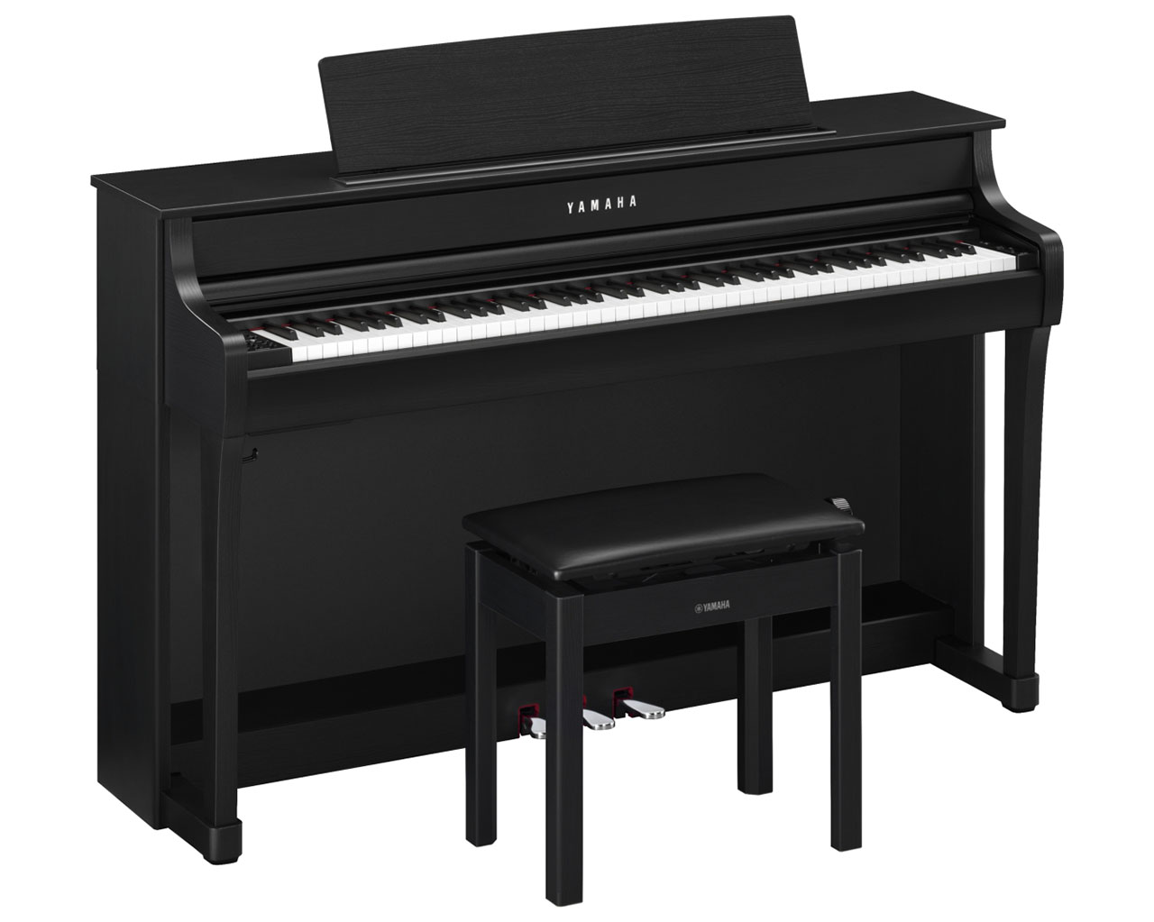 Yamaha Clavinova CLP 845 B Digitalpiano schwarz Set