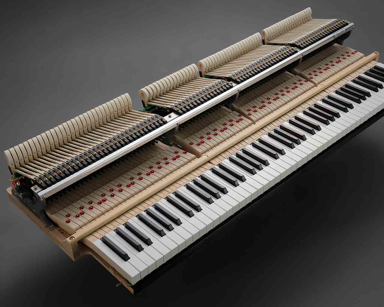 Klaviatur der Kawai GL Serie Klaviatur der Kawai GL Serie