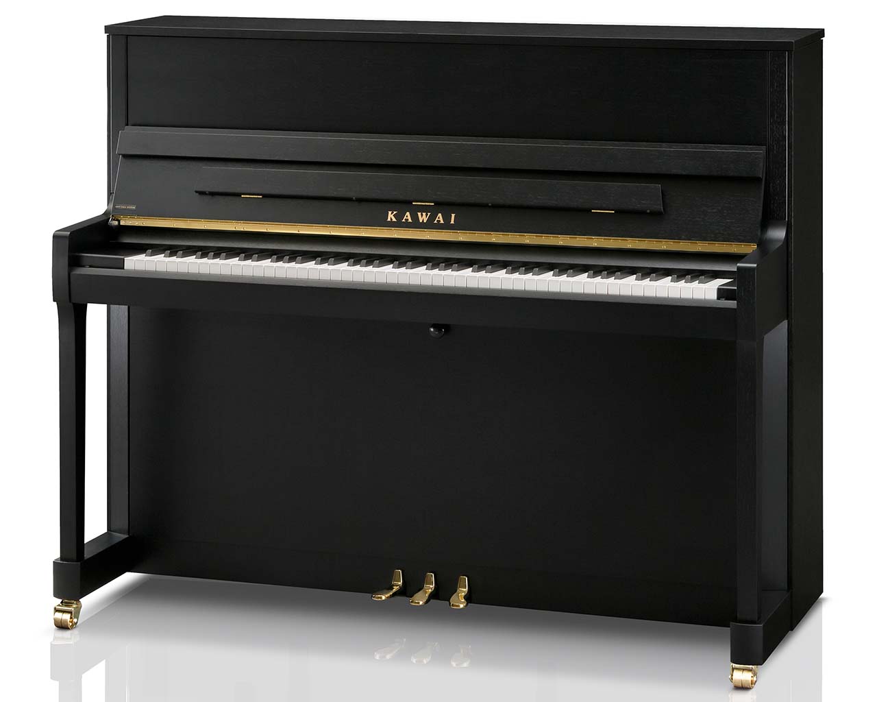 Kawai-E-300-SB-Klavier-schwarz-Pianohaus-Filipski