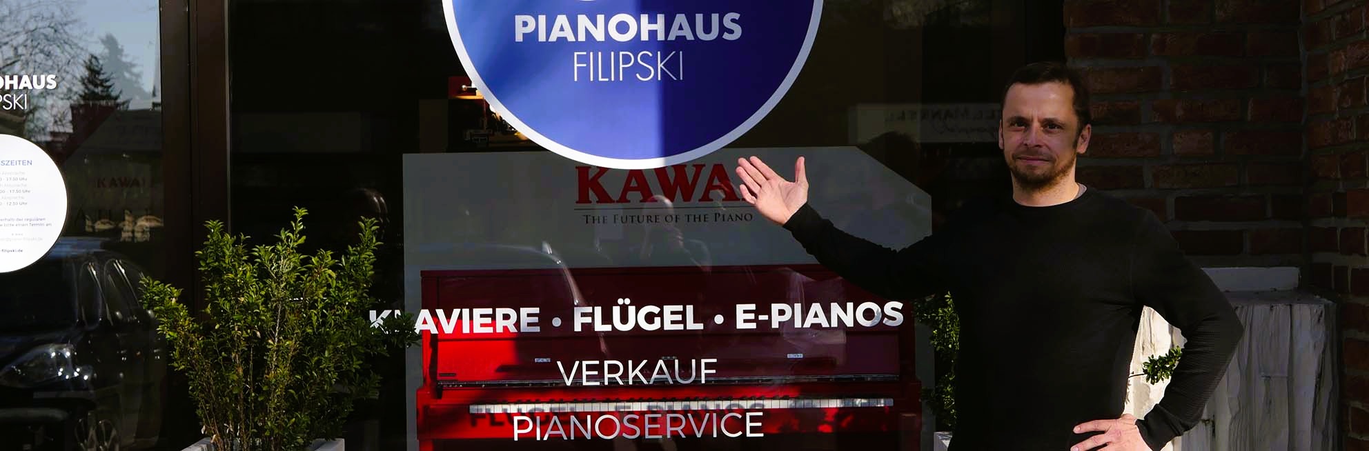 Herzlich willkommen im Pianohasu Filipski dem Meisterbetrieb für Klavier und Flügel in Kaarst bei Düsseldorf