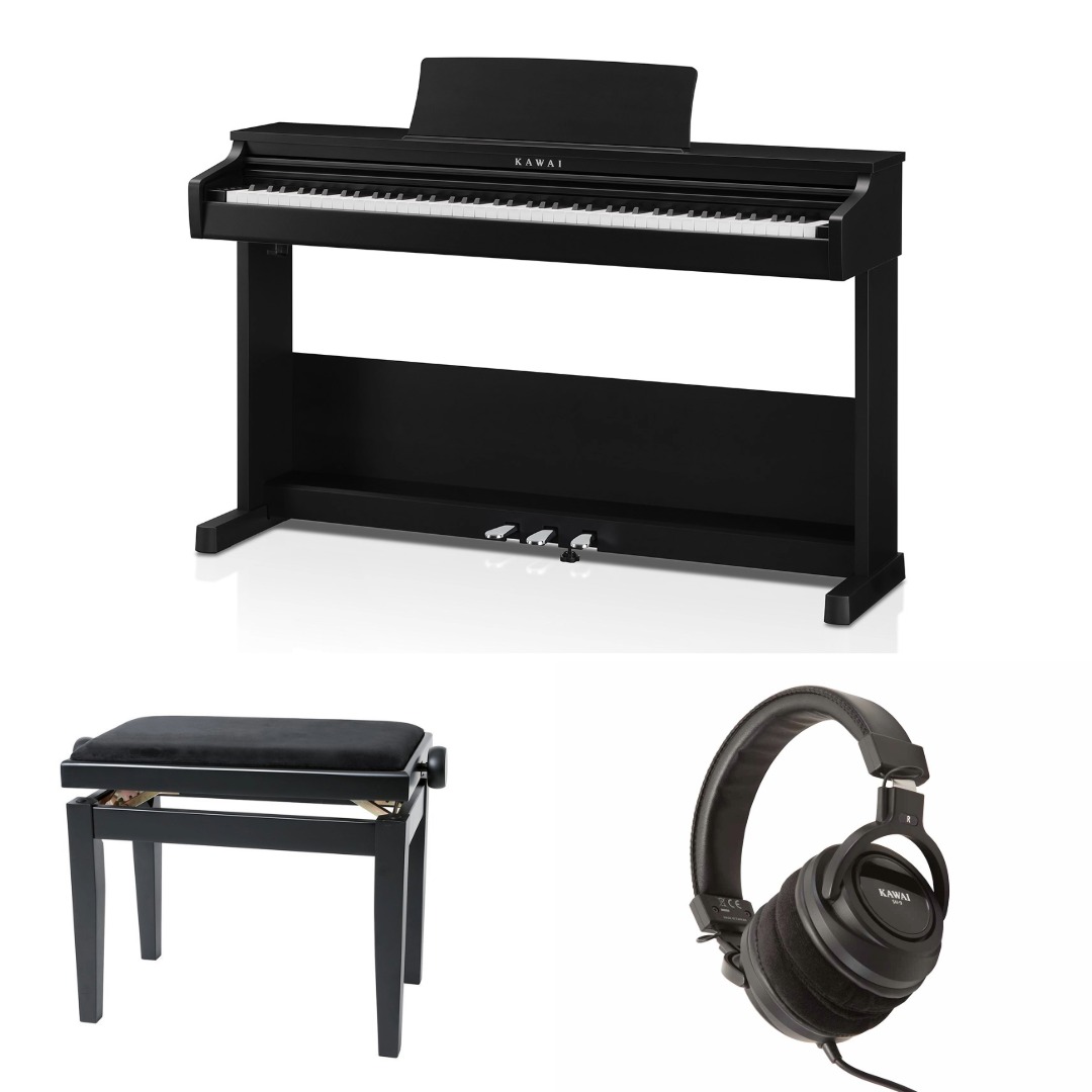 Kawai CX 102 B Digitalpiano schwarz Set