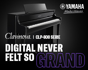 Yamaha Clavinova CLP 845 PE Digitalpiano schwarz poliert Set